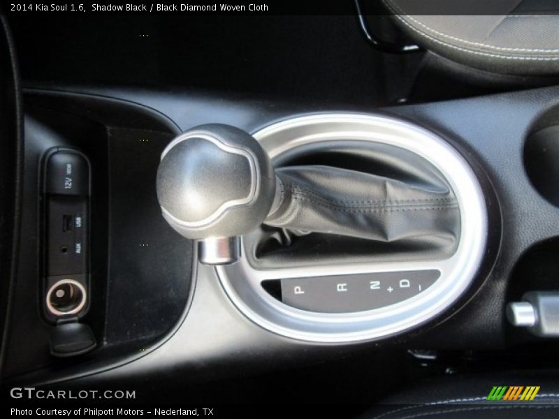 Shadow Black / Black Diamond Woven Cloth 2014 Kia Soul 1.6