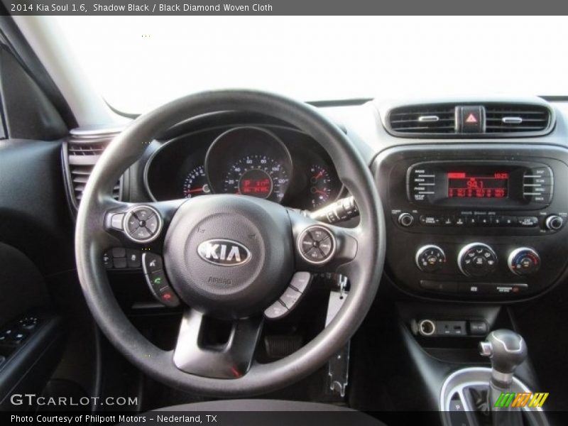 Shadow Black / Black Diamond Woven Cloth 2014 Kia Soul 1.6