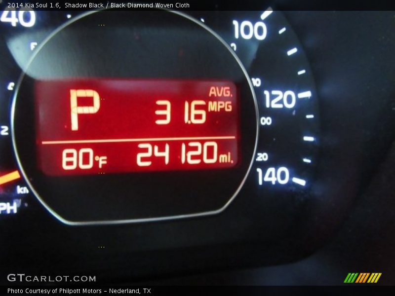 Shadow Black / Black Diamond Woven Cloth 2014 Kia Soul 1.6