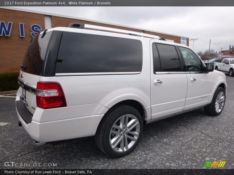 White Platinum / Brunello 2017 Ford Expedition Platinum 4x4