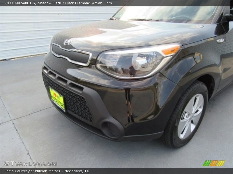 Shadow Black / Black Diamond Woven Cloth 2014 Kia Soul 1.6