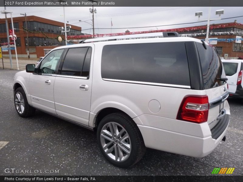 White Platinum / Brunello 2017 Ford Expedition Platinum 4x4