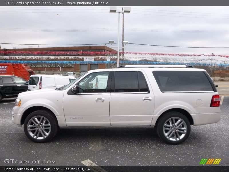 White Platinum / Brunello 2017 Ford Expedition Platinum 4x4
