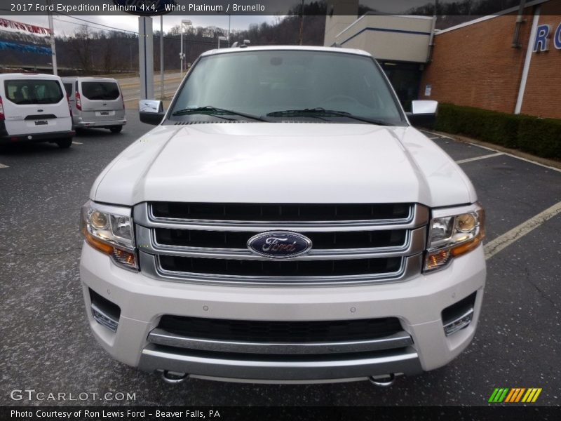 White Platinum / Brunello 2017 Ford Expedition Platinum 4x4