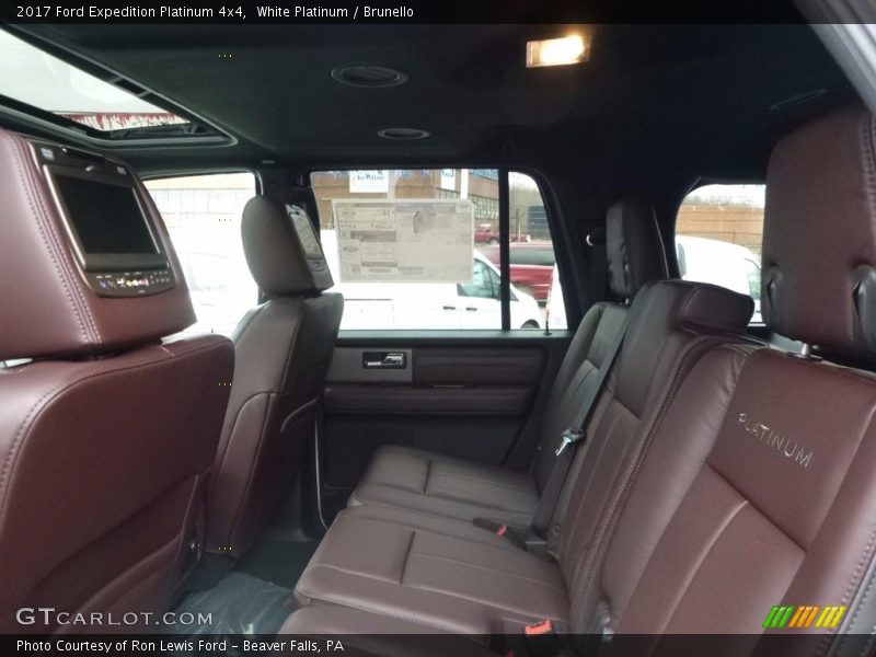 Rear Seat of 2017 Expedition Platinum 4x4