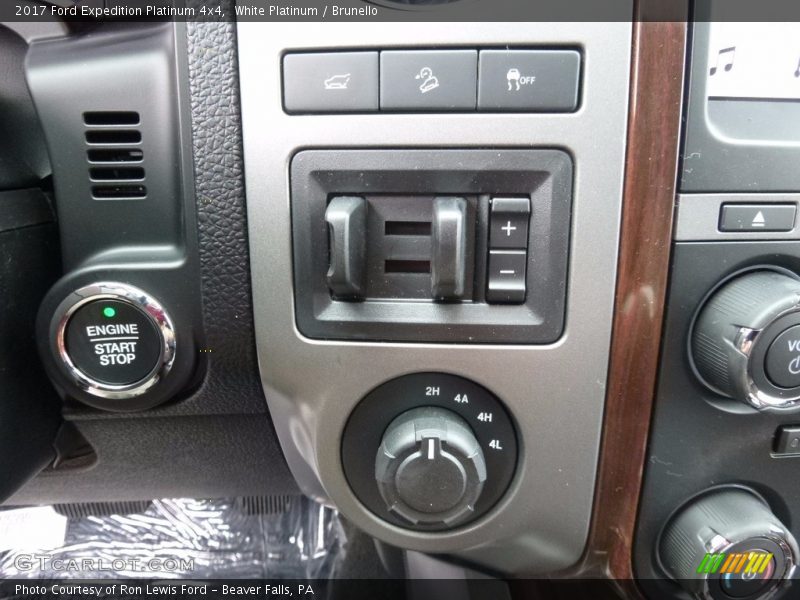 Controls of 2017 Expedition Platinum 4x4