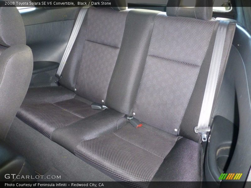 Black / Dark Stone 2008 Toyota Solara SE V6 Convertible