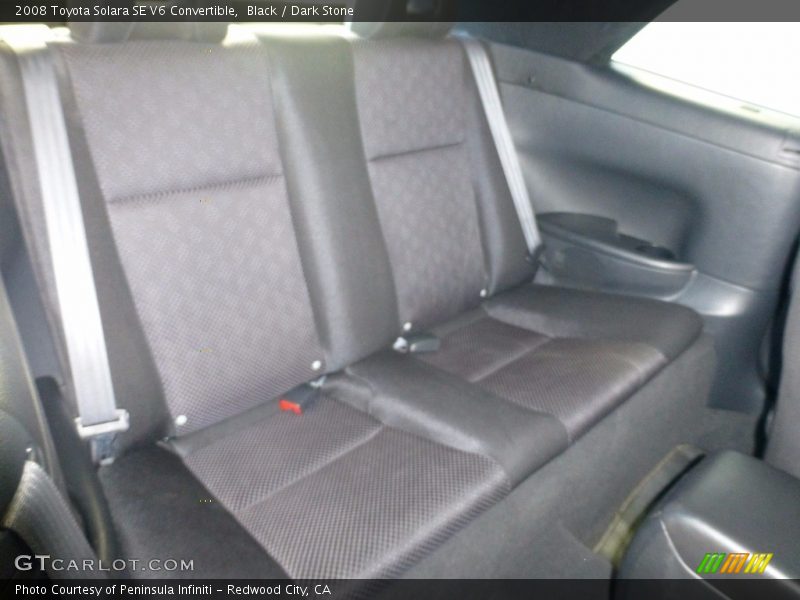 Black / Dark Stone 2008 Toyota Solara SE V6 Convertible