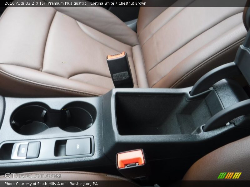 Cortina White / Chestnut Brown 2016 Audi Q3 2.0 TSFI Premium Plus quattro