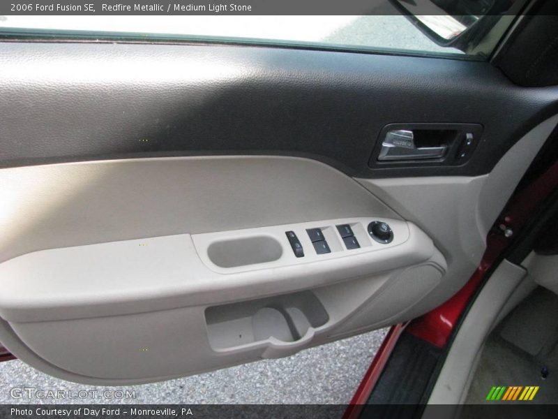 Redfire Metallic / Medium Light Stone 2006 Ford Fusion SE