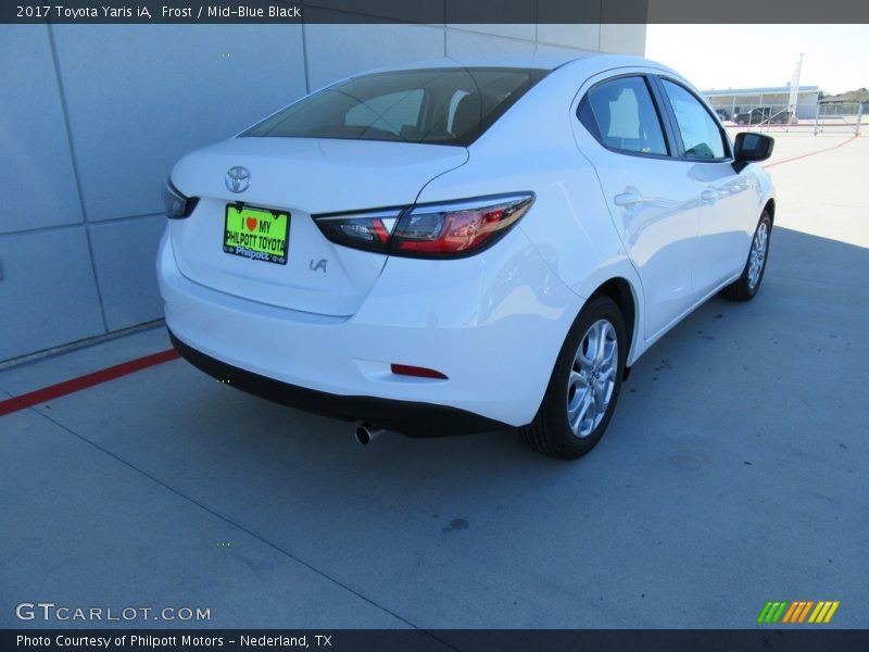 Frost / Mid-Blue Black 2017 Toyota Yaris iA