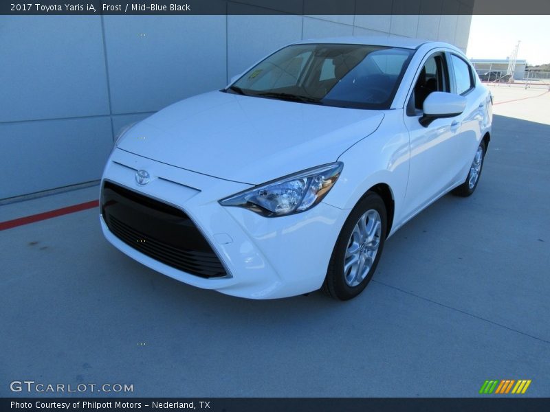 Frost / Mid-Blue Black 2017 Toyota Yaris iA