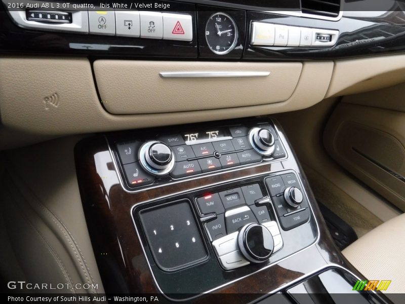 Controls of 2016 A8 L 3.0T quattro