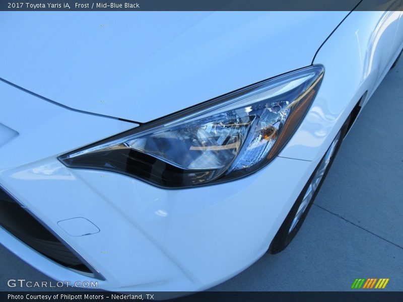 Frost / Mid-Blue Black 2017 Toyota Yaris iA