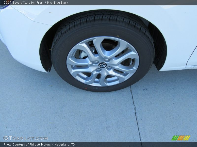 Frost / Mid-Blue Black 2017 Toyota Yaris iA