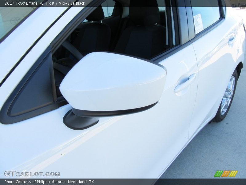 Frost / Mid-Blue Black 2017 Toyota Yaris iA
