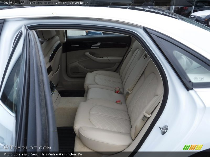 Rear Seat of 2016 A8 L 3.0T quattro