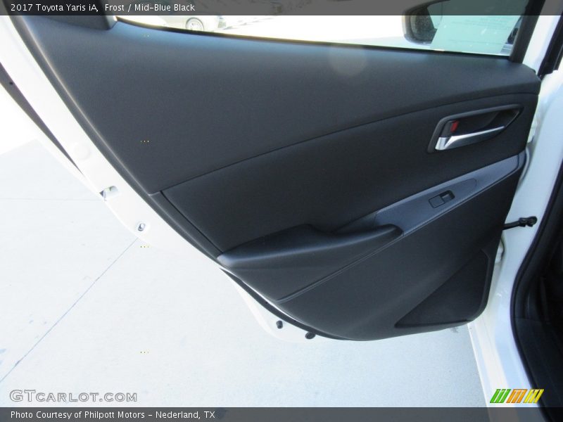 Frost / Mid-Blue Black 2017 Toyota Yaris iA