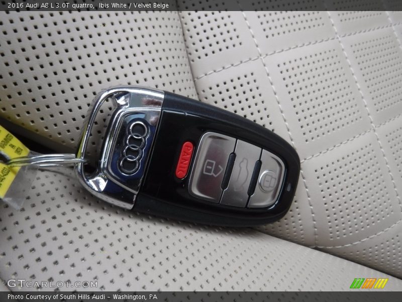 Keys of 2016 A8 L 3.0T quattro
