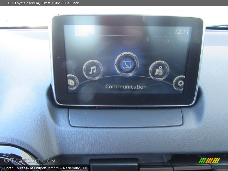 Frost / Mid-Blue Black 2017 Toyota Yaris iA