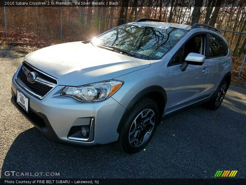 Ice Silver Metallic / Black 2016 Subaru Crosstrek 2.0i Premium