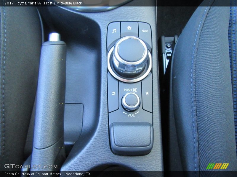 Frost / Mid-Blue Black 2017 Toyota Yaris iA