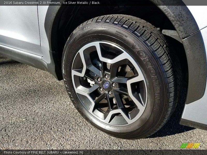 Ice Silver Metallic / Black 2016 Subaru Crosstrek 2.0i Premium