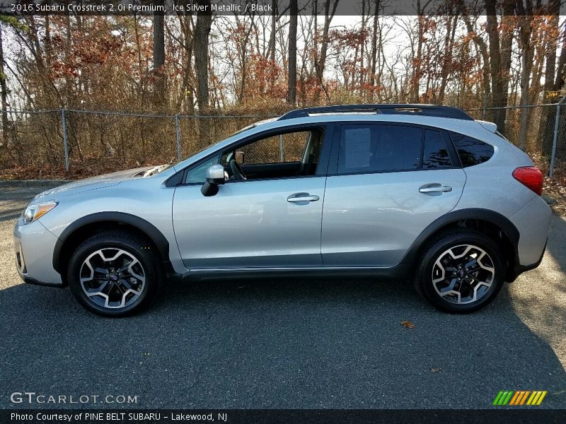 Ice Silver Metallic / Black 2016 Subaru Crosstrek 2.0i Premium