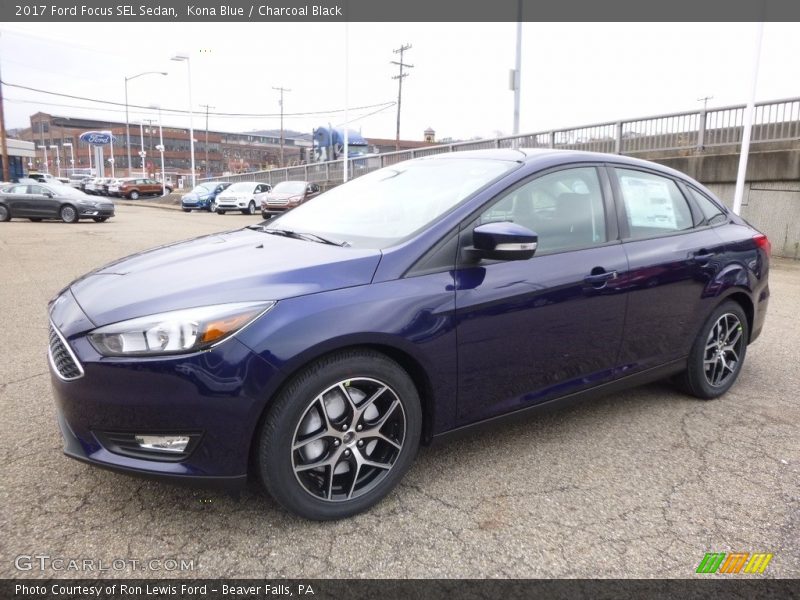 Front 3/4 View of 2017 Focus SEL Sedan