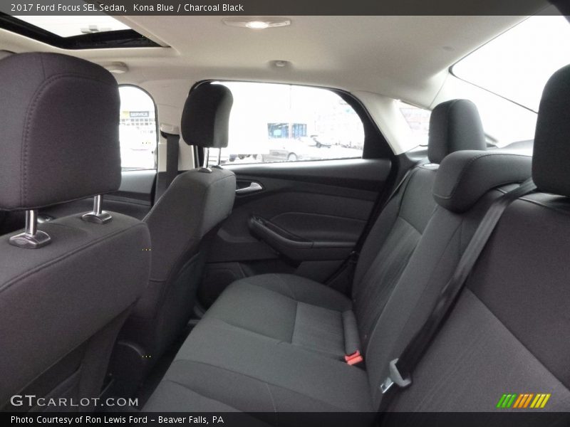 Kona Blue / Charcoal Black 2017 Ford Focus SEL Sedan