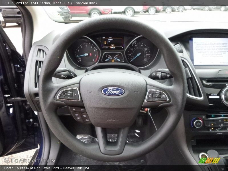  2017 Focus SEL Sedan Steering Wheel