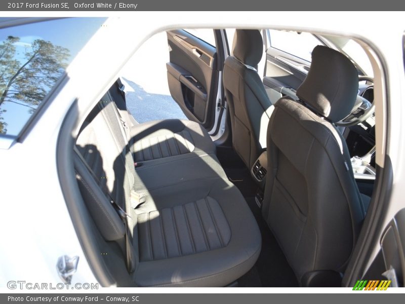 Oxford White / Ebony 2017 Ford Fusion SE