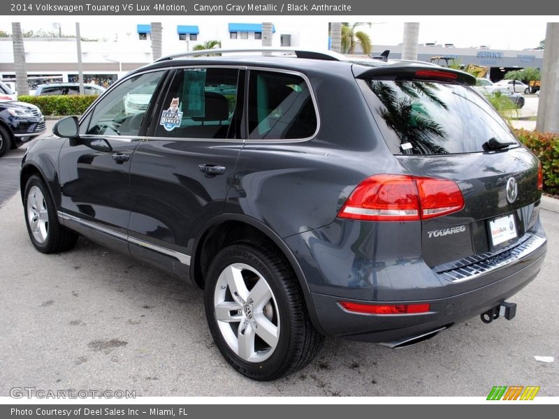 Canyon Gray Metallic / Black Anthracite 2014 Volkswagen Touareg V6 Lux 4Motion