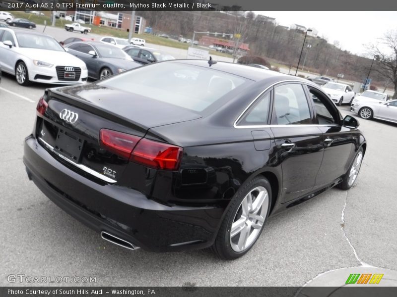 Mythos Black Metallic / Black 2017 Audi A6 2.0 TFSI Premium quattro