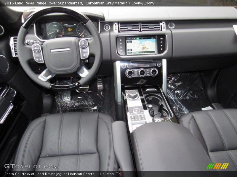 Carpathian Grey Metallic / Ebony/Ebony 2016 Land Rover Range Rover Supercharged