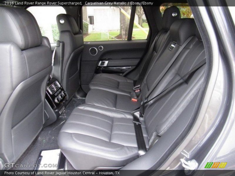 Carpathian Grey Metallic / Ebony/Ebony 2016 Land Rover Range Rover Supercharged