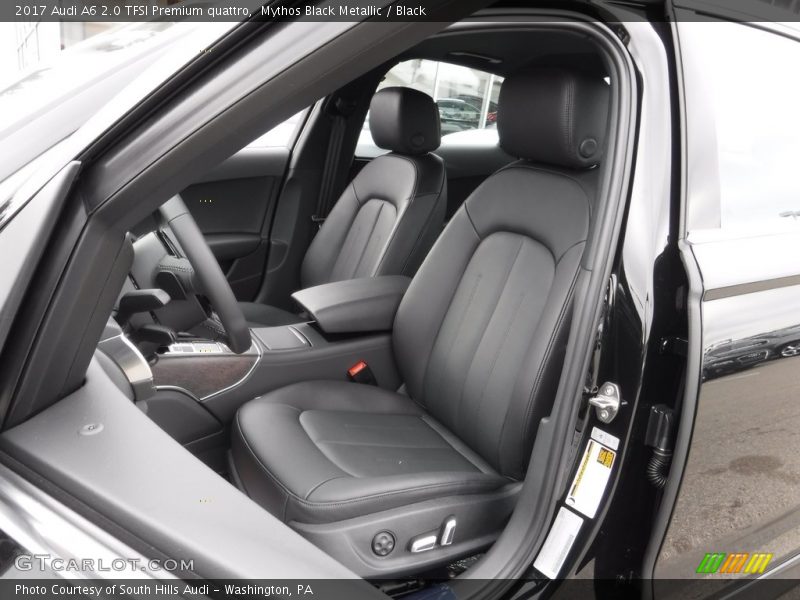 Front Seat of 2017 A6 2.0 TFSI Premium quattro