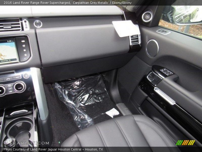 Carpathian Grey Metallic / Ebony/Ebony 2016 Land Rover Range Rover Supercharged