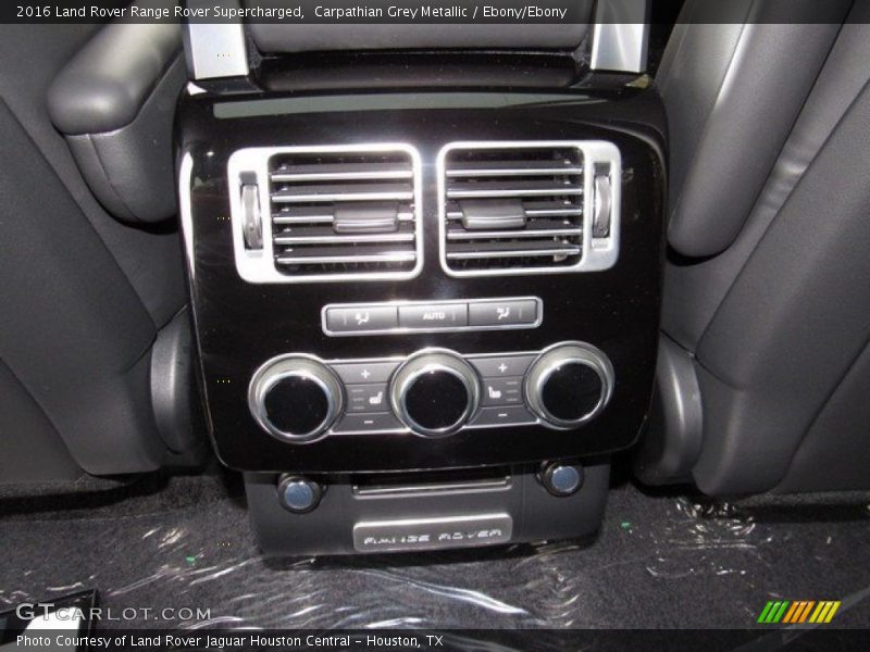 Carpathian Grey Metallic / Ebony/Ebony 2016 Land Rover Range Rover Supercharged
