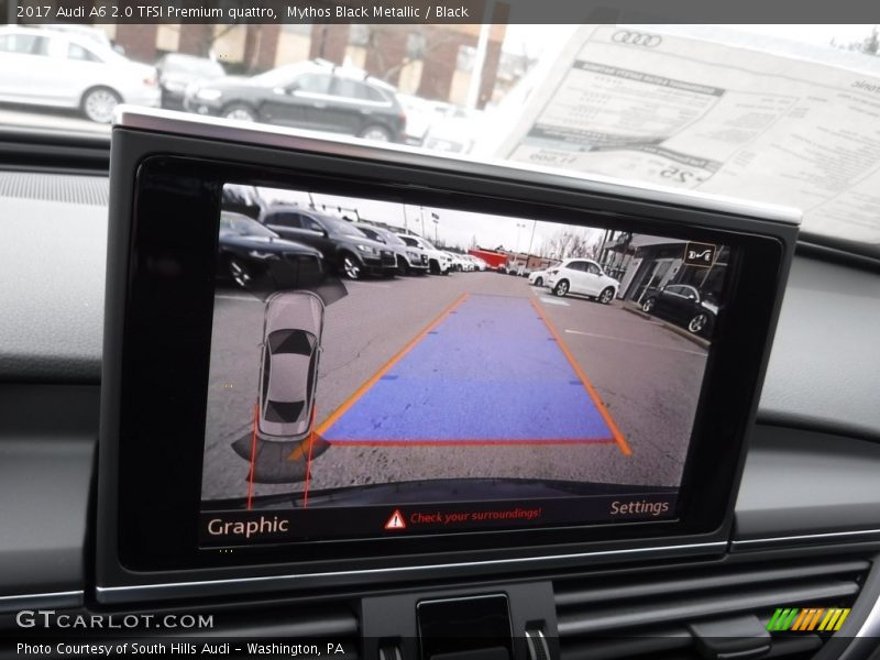 Mythos Black Metallic / Black 2017 Audi A6 2.0 TFSI Premium quattro