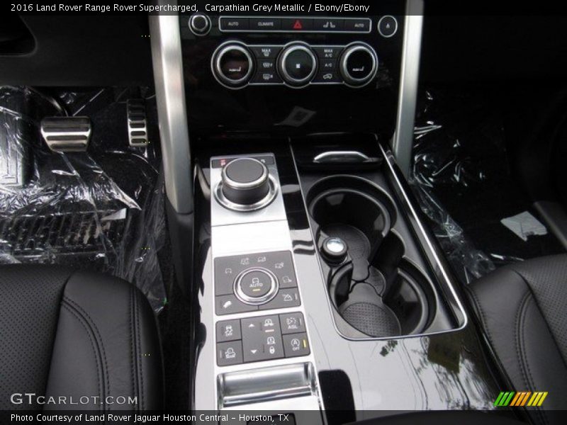 Carpathian Grey Metallic / Ebony/Ebony 2016 Land Rover Range Rover Supercharged