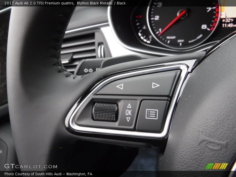 Controls of 2017 A6 2.0 TFSI Premium quattro