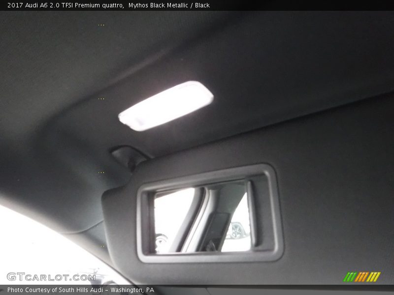 Mythos Black Metallic / Black 2017 Audi A6 2.0 TFSI Premium quattro