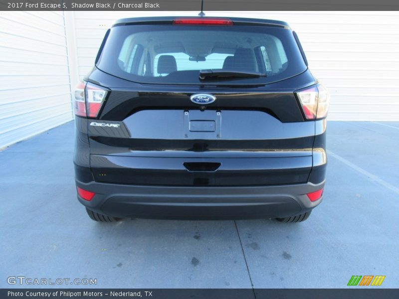Shadow Black / Charcoal Black 2017 Ford Escape S