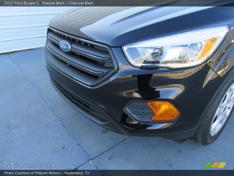 Shadow Black / Charcoal Black 2017 Ford Escape S