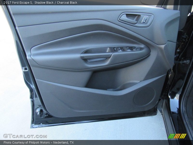 Shadow Black / Charcoal Black 2017 Ford Escape S
