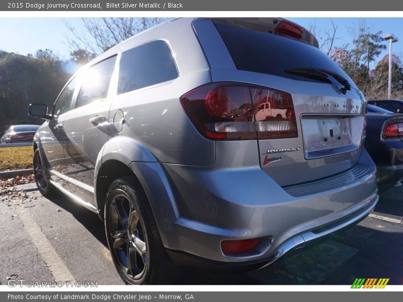 Billet Silver Metallic / Black 2015 Dodge Journey Crossroad