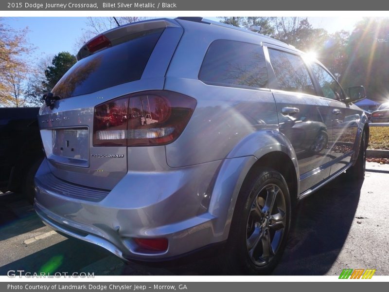 Billet Silver Metallic / Black 2015 Dodge Journey Crossroad