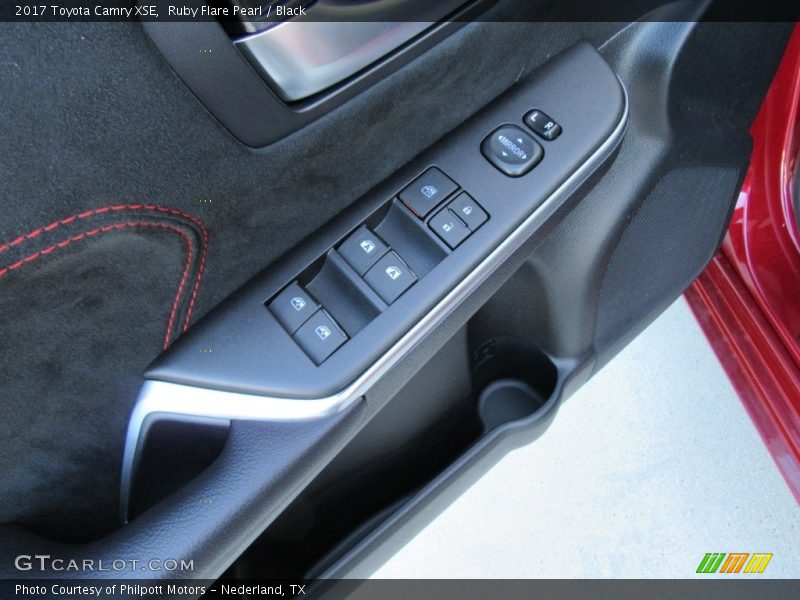 Ruby Flare Pearl / Black 2017 Toyota Camry XSE