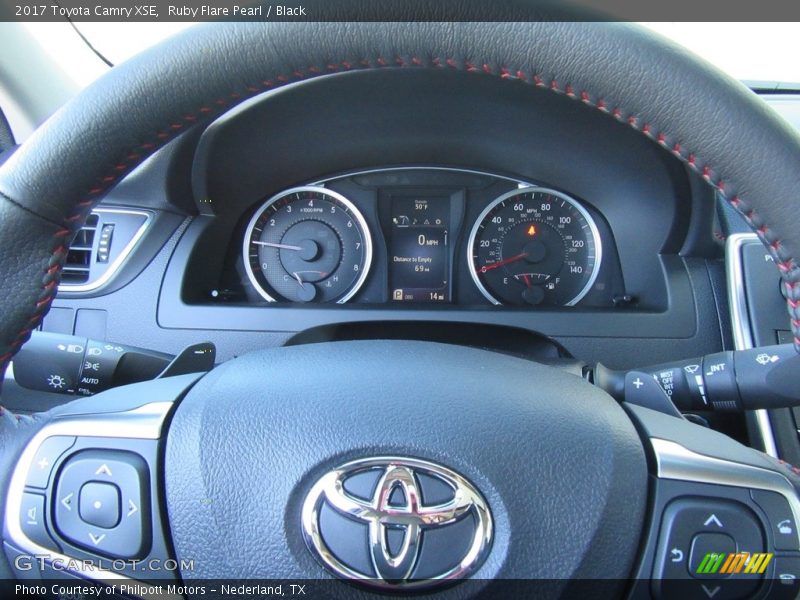 Ruby Flare Pearl / Black 2017 Toyota Camry XSE